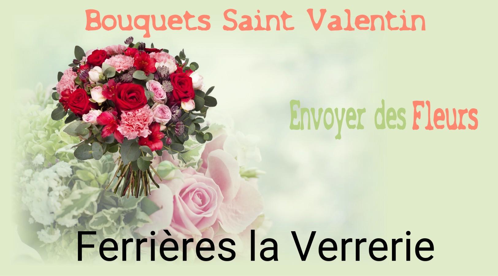 Roses de Saint-Valentin livrées à Ferrières-la-Verrerie